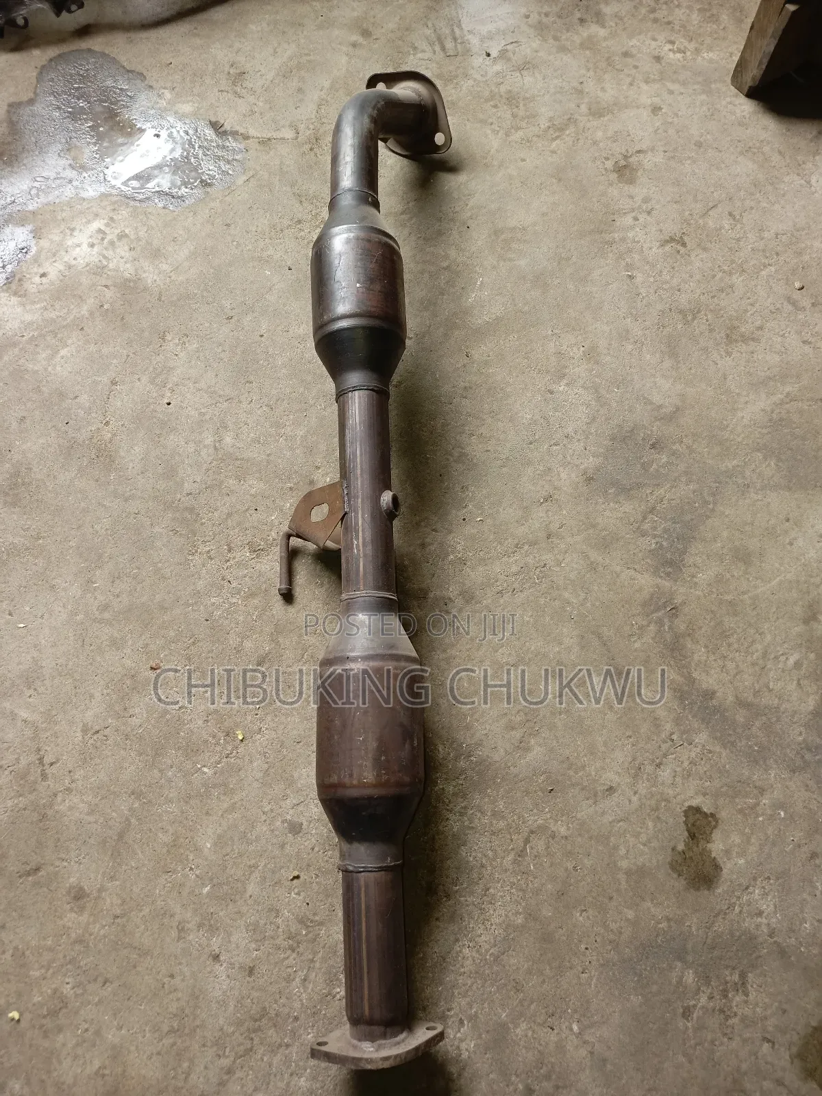Toyota Hilux 2007-2022 Complete Catalytic Converter Exhaust Pot.