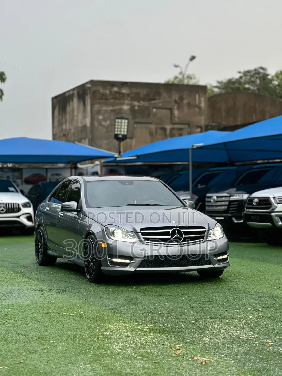 Mercedes-Benz C300 Sport 4Matic Sedan AWD (3.5L 6cyl 7A) 2014 Gray
