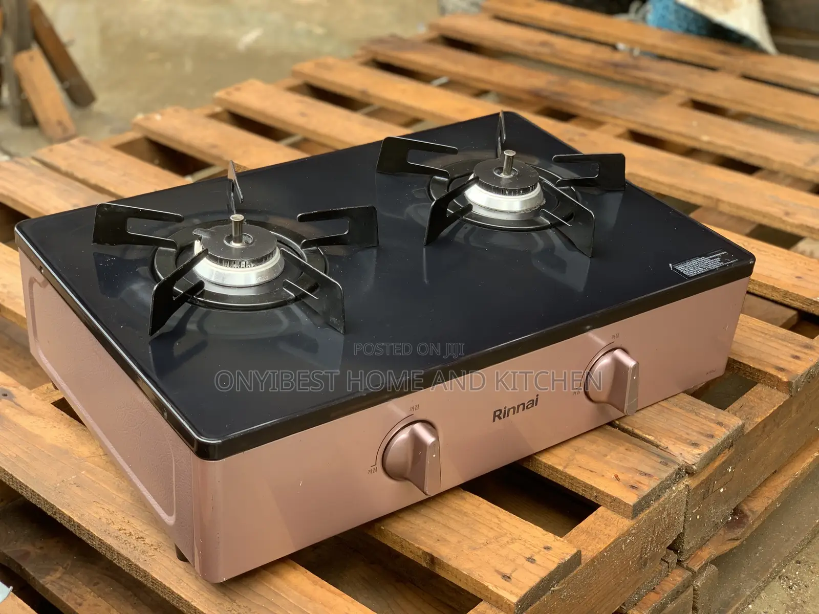 Rinnai 2bunners Box Automatic Gas Cooker