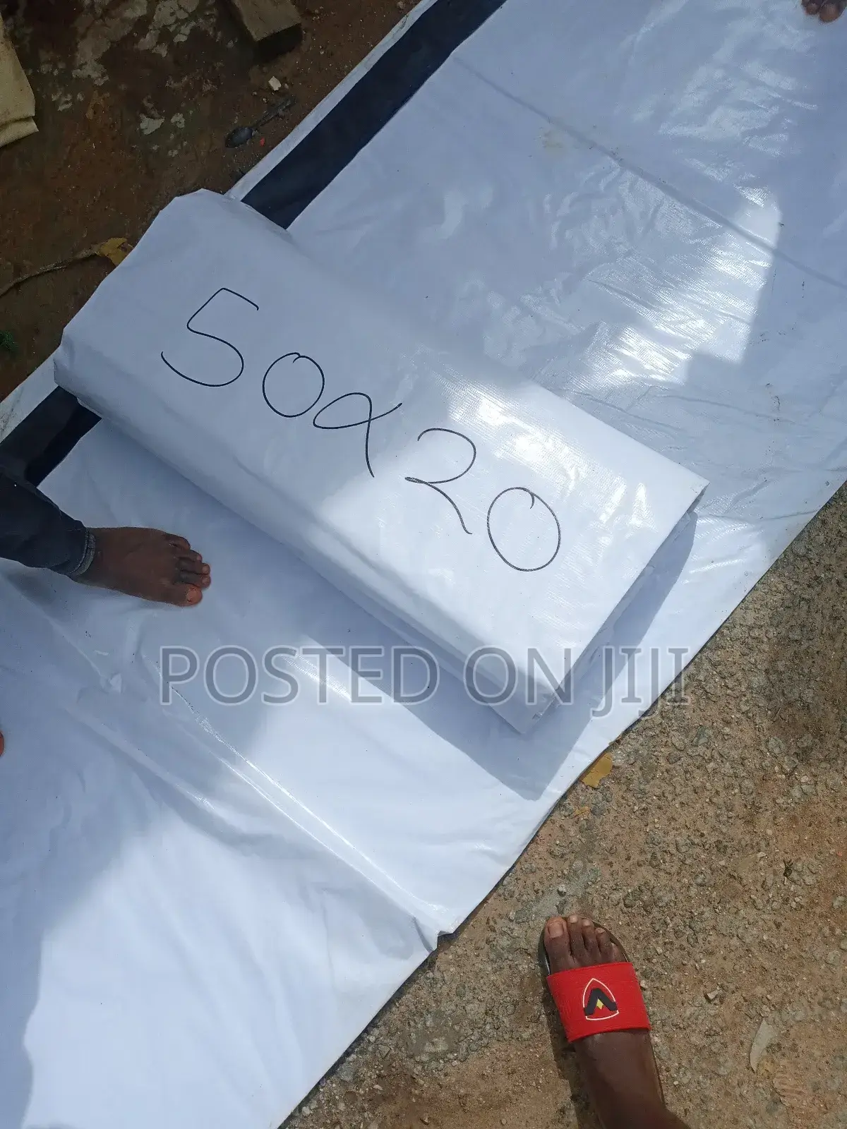 Tarpaulin 50*20. 40*40. 30*30
