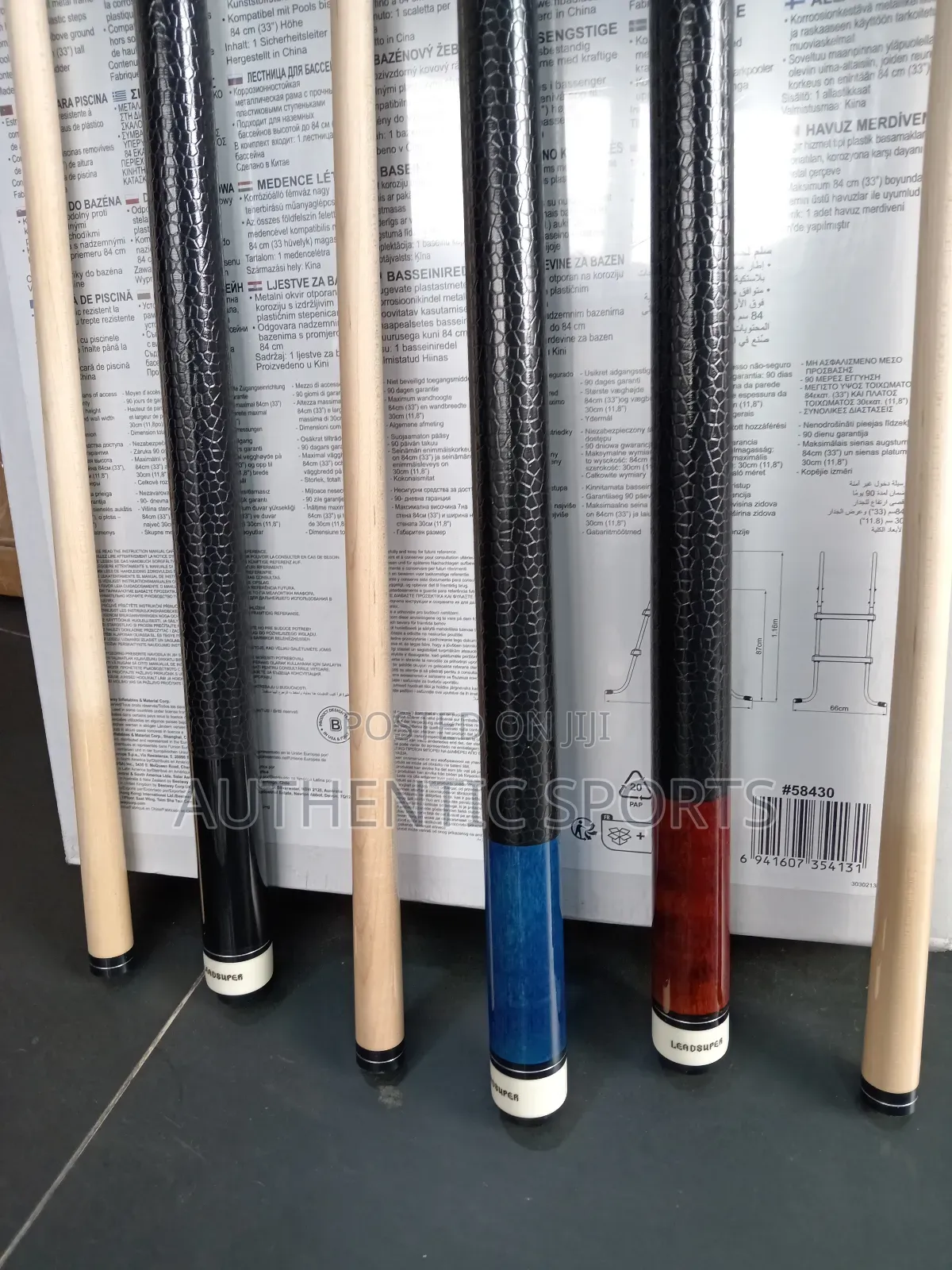 Size 13mm Lead Super Professional Cue Stick