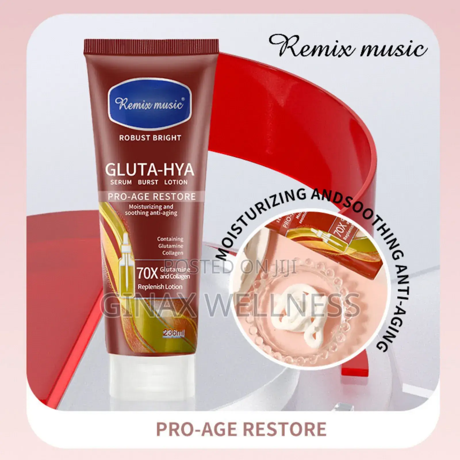 Remix Music Pro-Age Restore Body Lotion