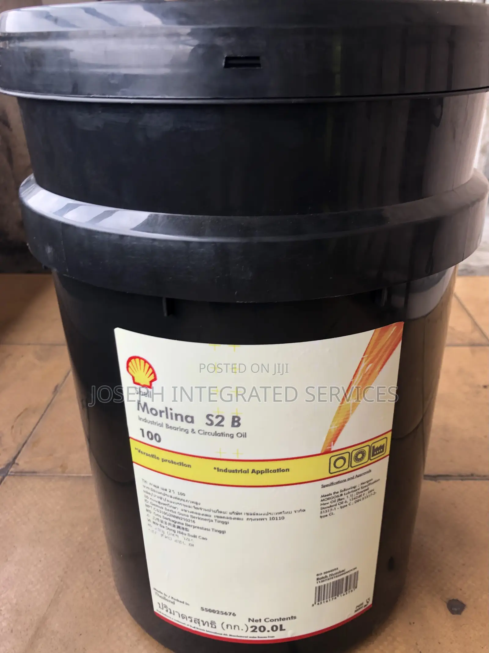 20 Liters Shell Morlina S2 B 100