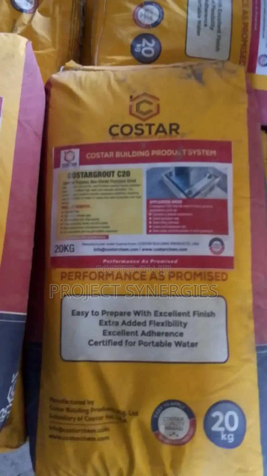 Costargrout C20 Non Shrink Grout