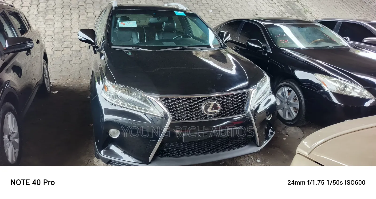 Lexus RX 350 F SPORT AWD 2013 Black