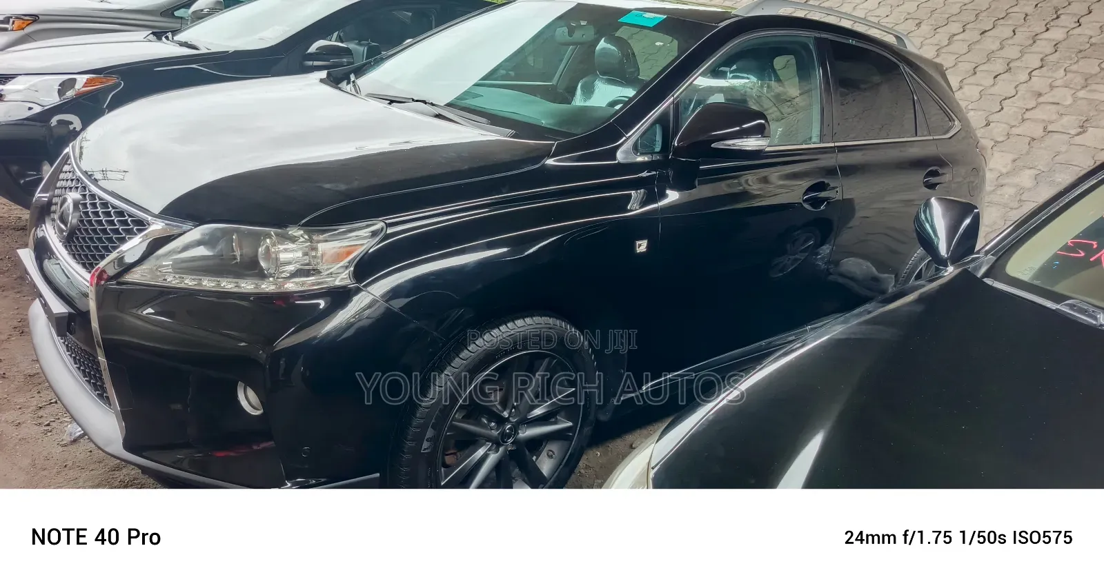 Lexus RX 350 F SPORT AWD 2013 Black