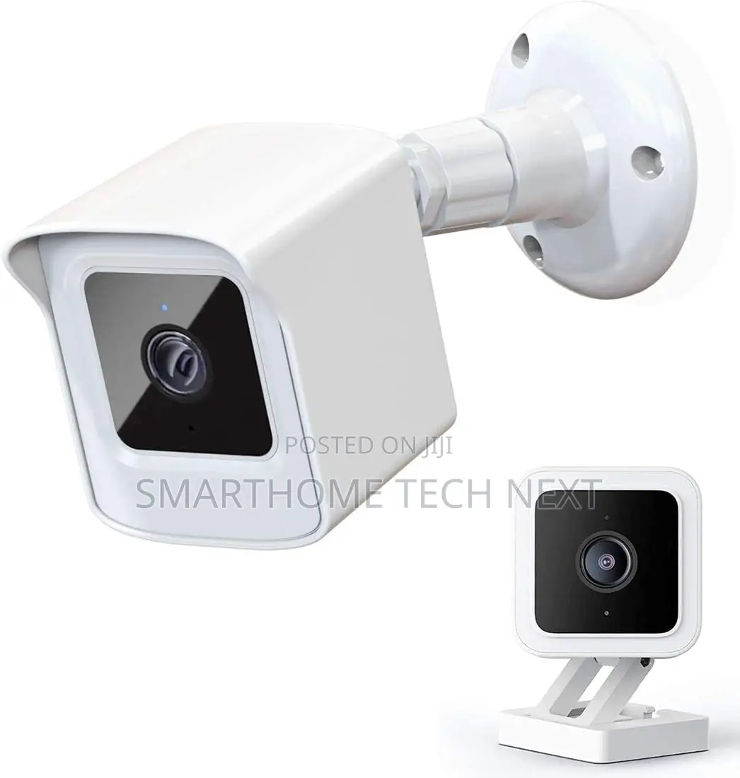 Wyze Cam V3 CCTV Camera Mounting Kit + Weatherproof Cover (White)