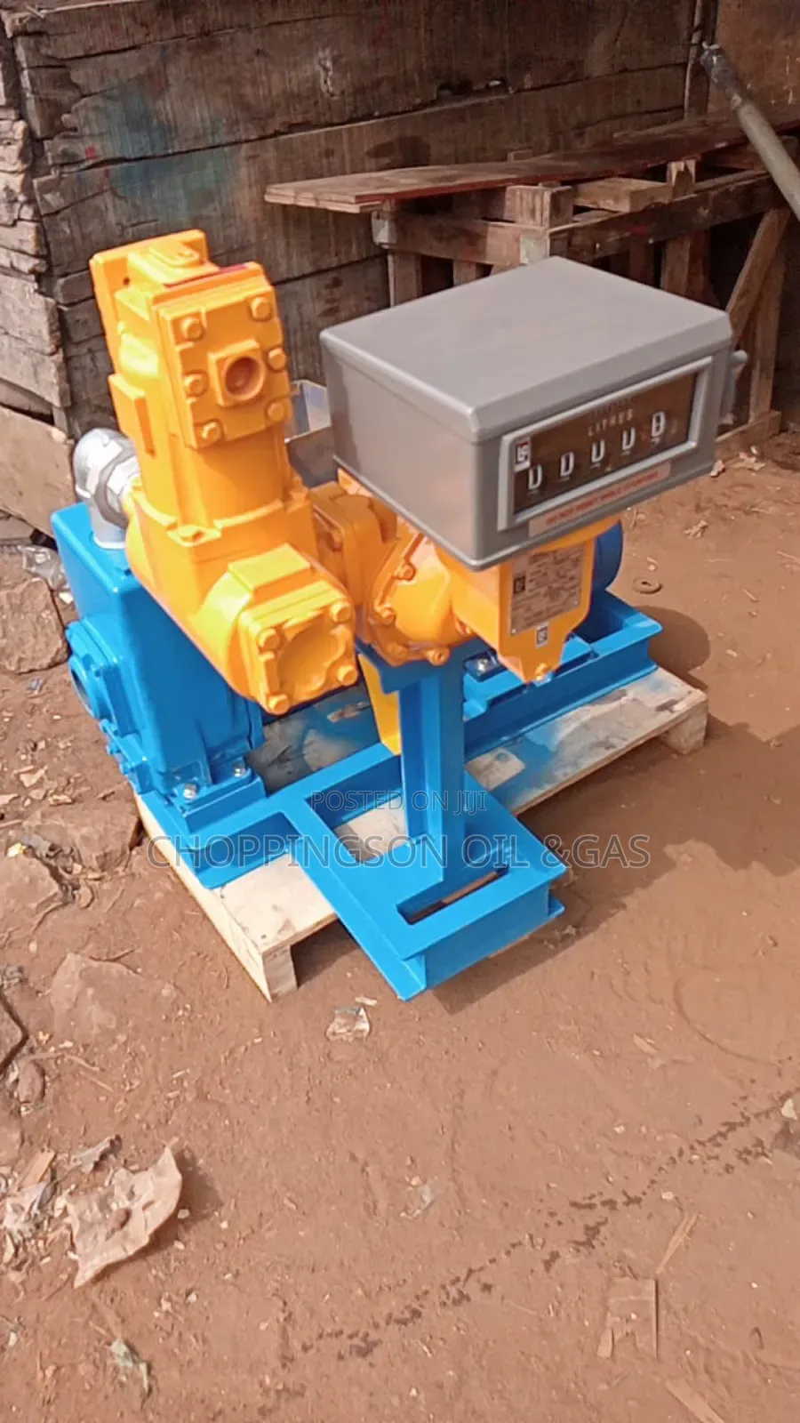 Pump Coupled With 2" Flow Meter
