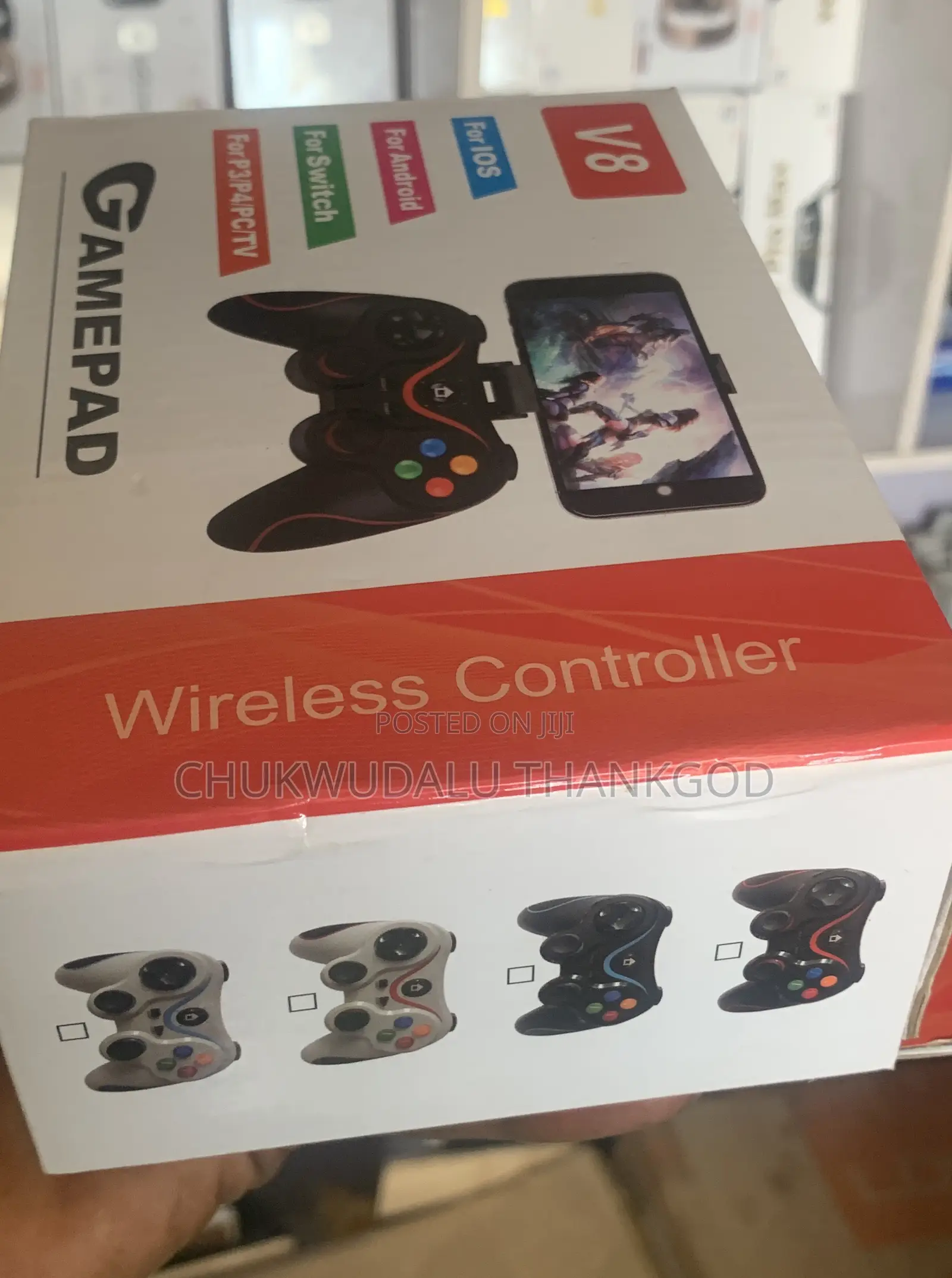 V8 Game Pad, for Ios and Android