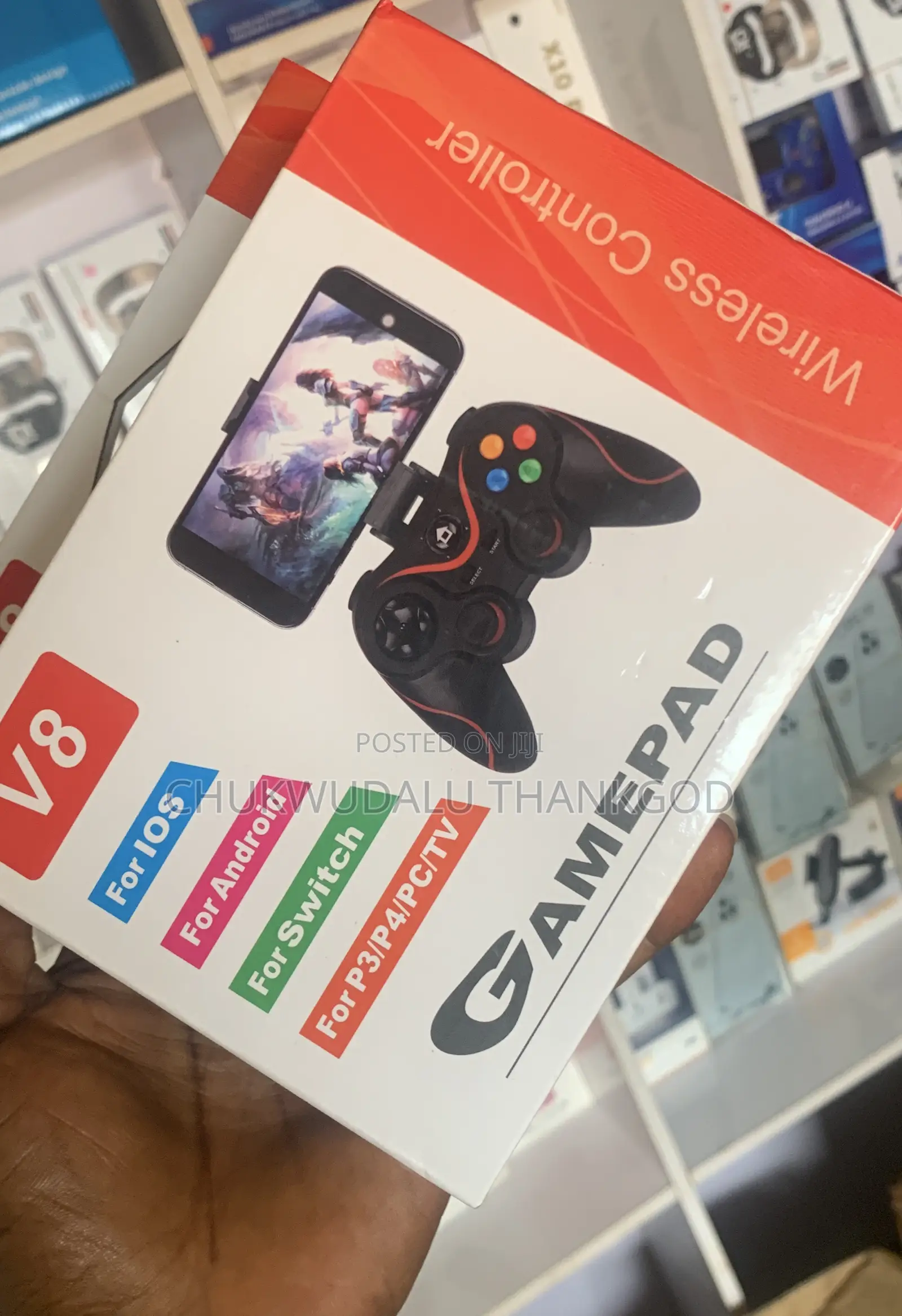 V8 Game Pad, for Ios and Android