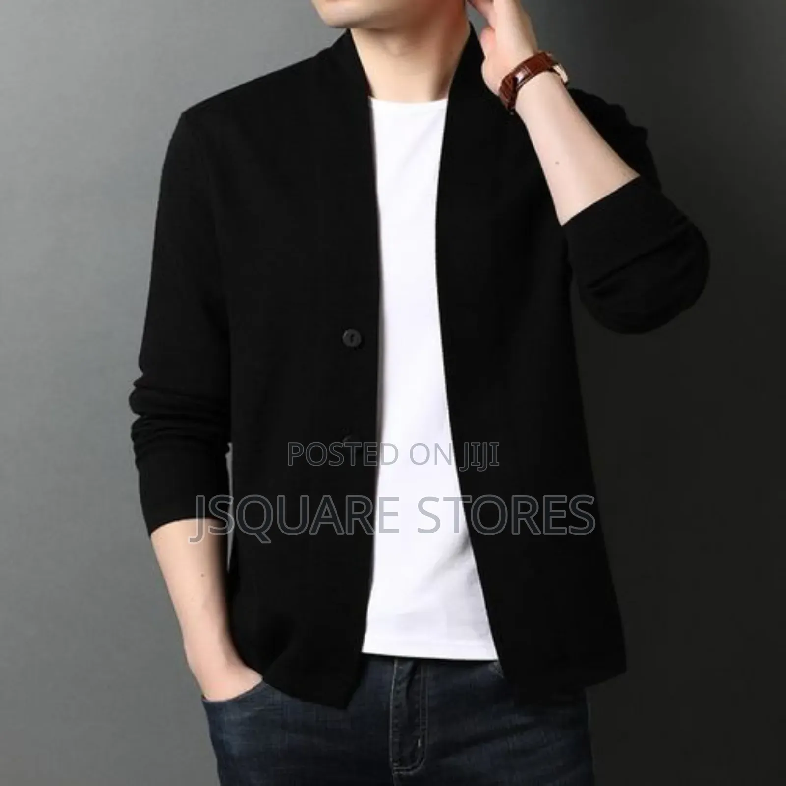 Men Cardigan Blazers
