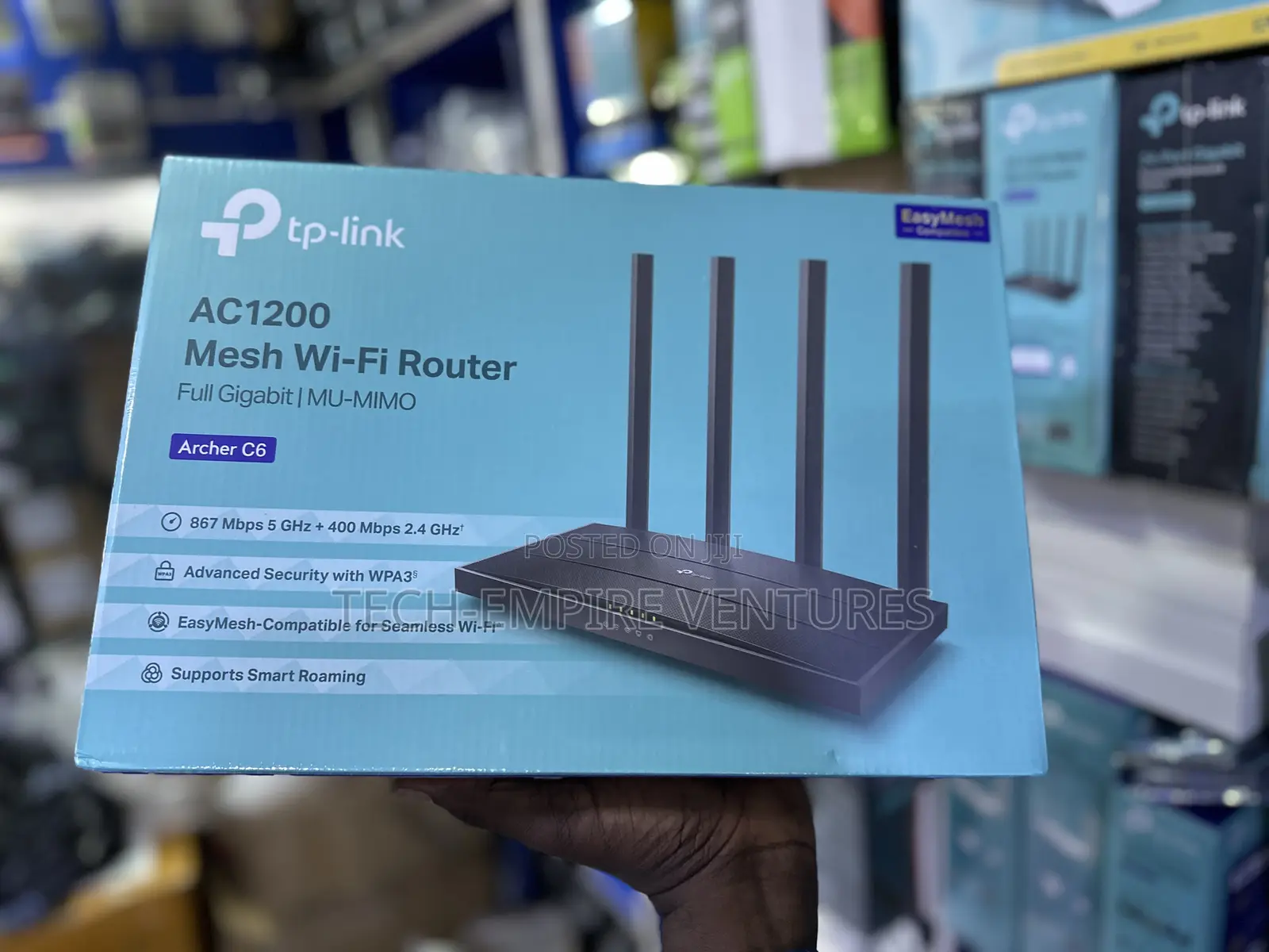 Tp-Link Ac1200 Mesh Wi-Fi Router