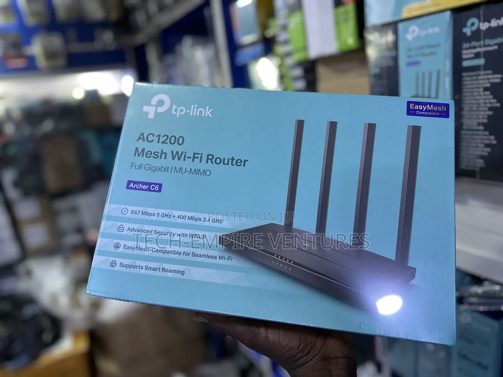 Tp-Link Ac1200 Mesh Wi-Fi Router
