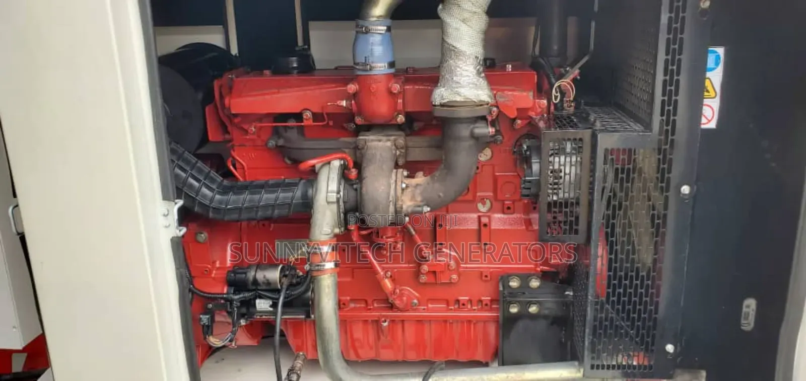 1000se 150kva Perkins Generator Marapco Super Silence Almost New