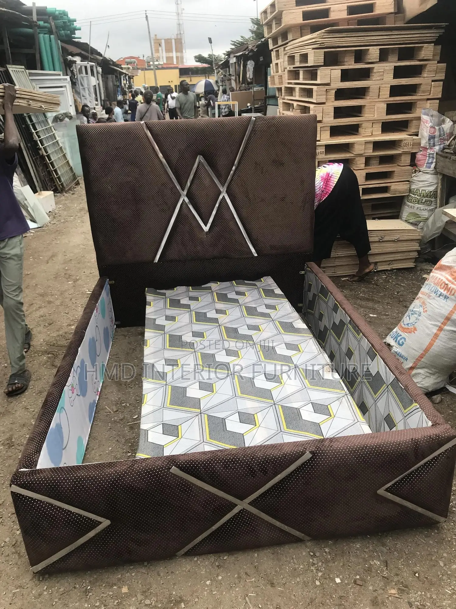 Upholstery Bedframe 4half By 6