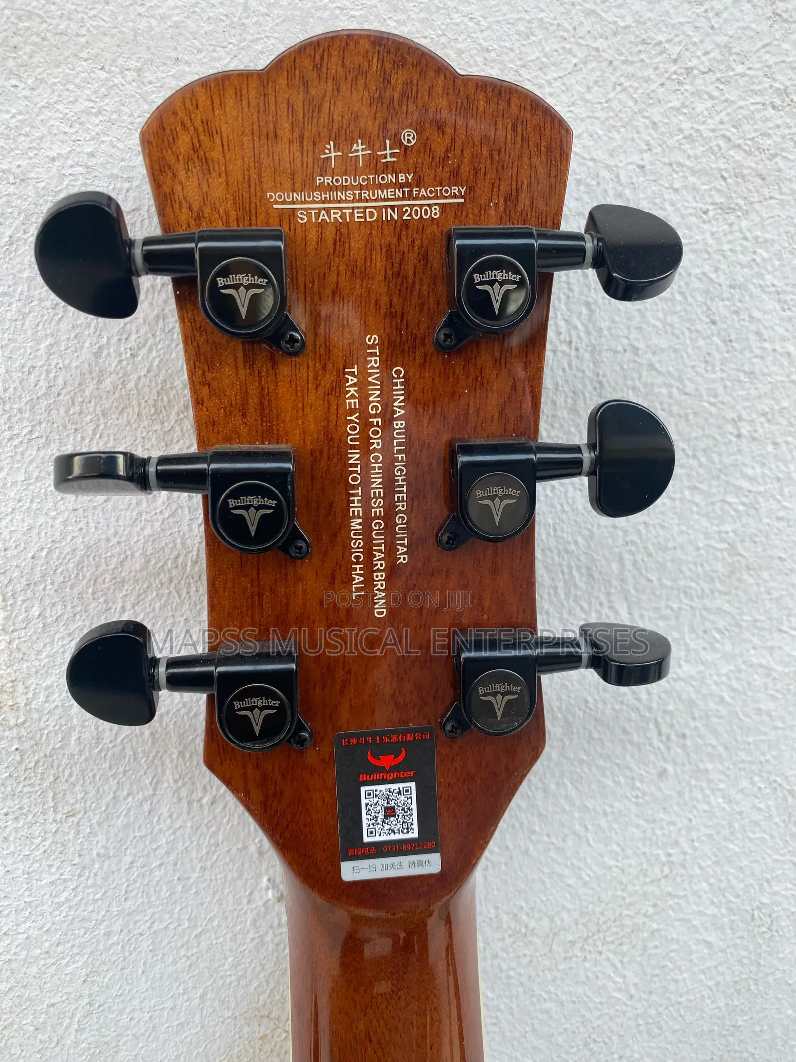 Bullfighter Semi Acoustic Guitar.