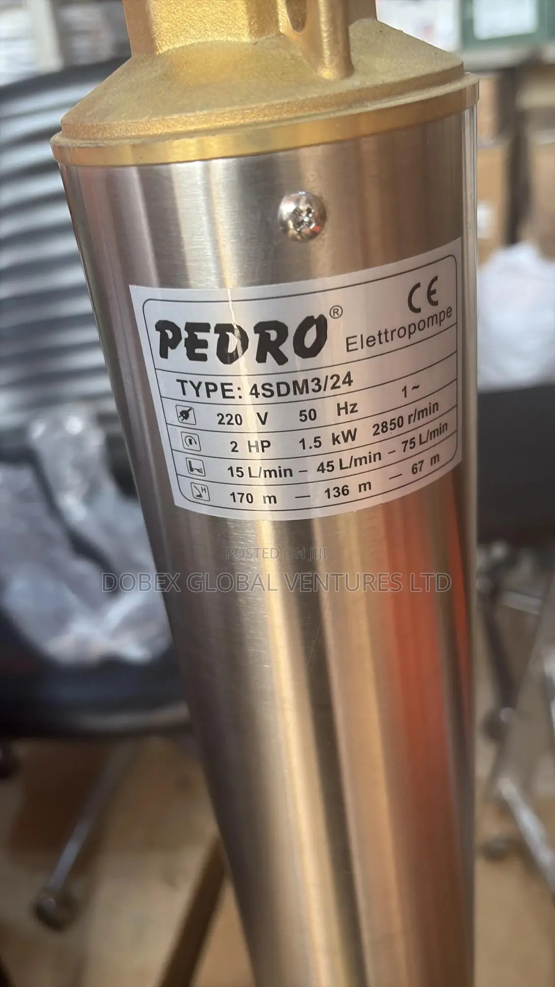2hp Pedro Submersible Pump