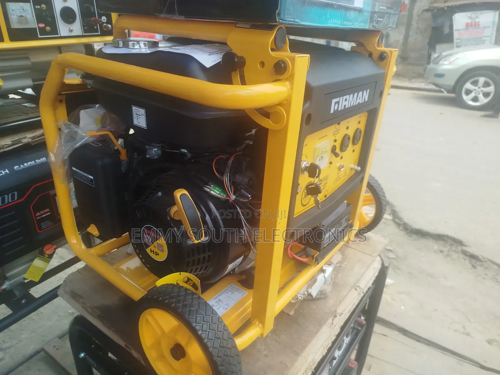 Sumec Firman Key  Start Petrol Generator 4.8 Kva
