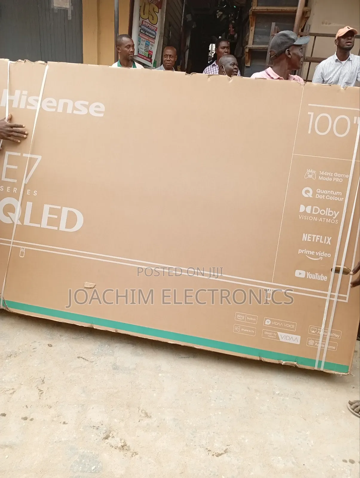 Original Hisence Complete 100 Inches Television