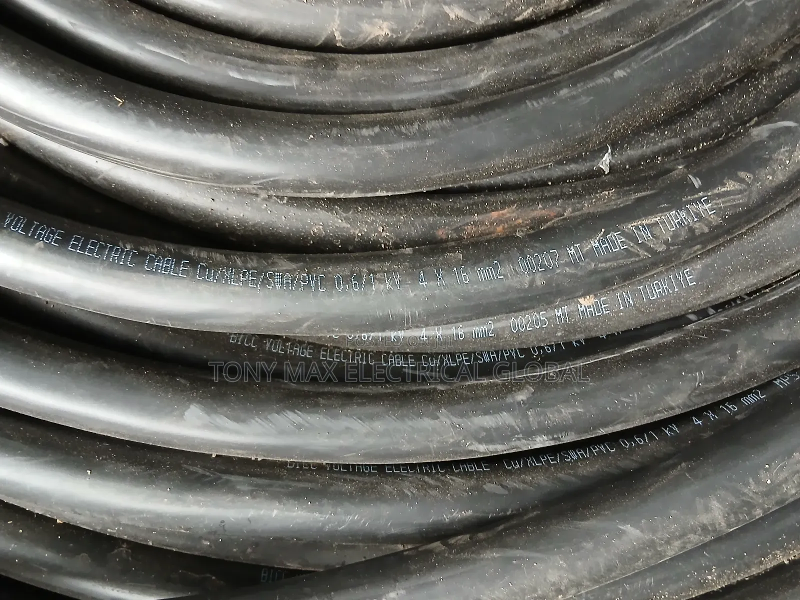 16mm 4core Armoured Cable Full Gauge