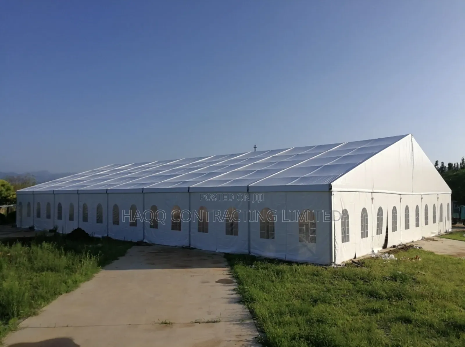 We Build, We Import Standard High Quality Marquee Tent