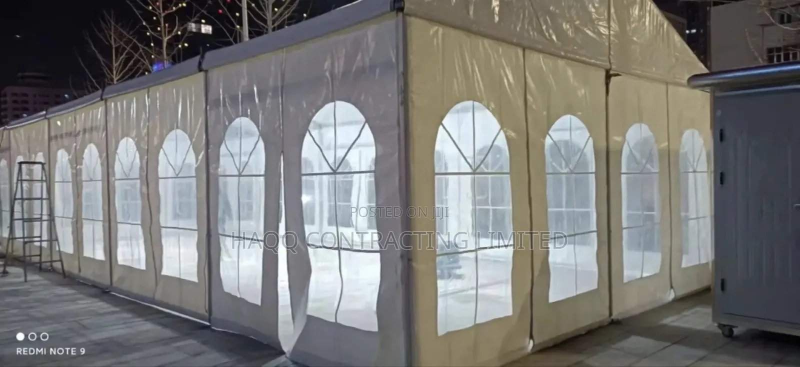 We Build, We Import Standard High Quality Marquee Tent