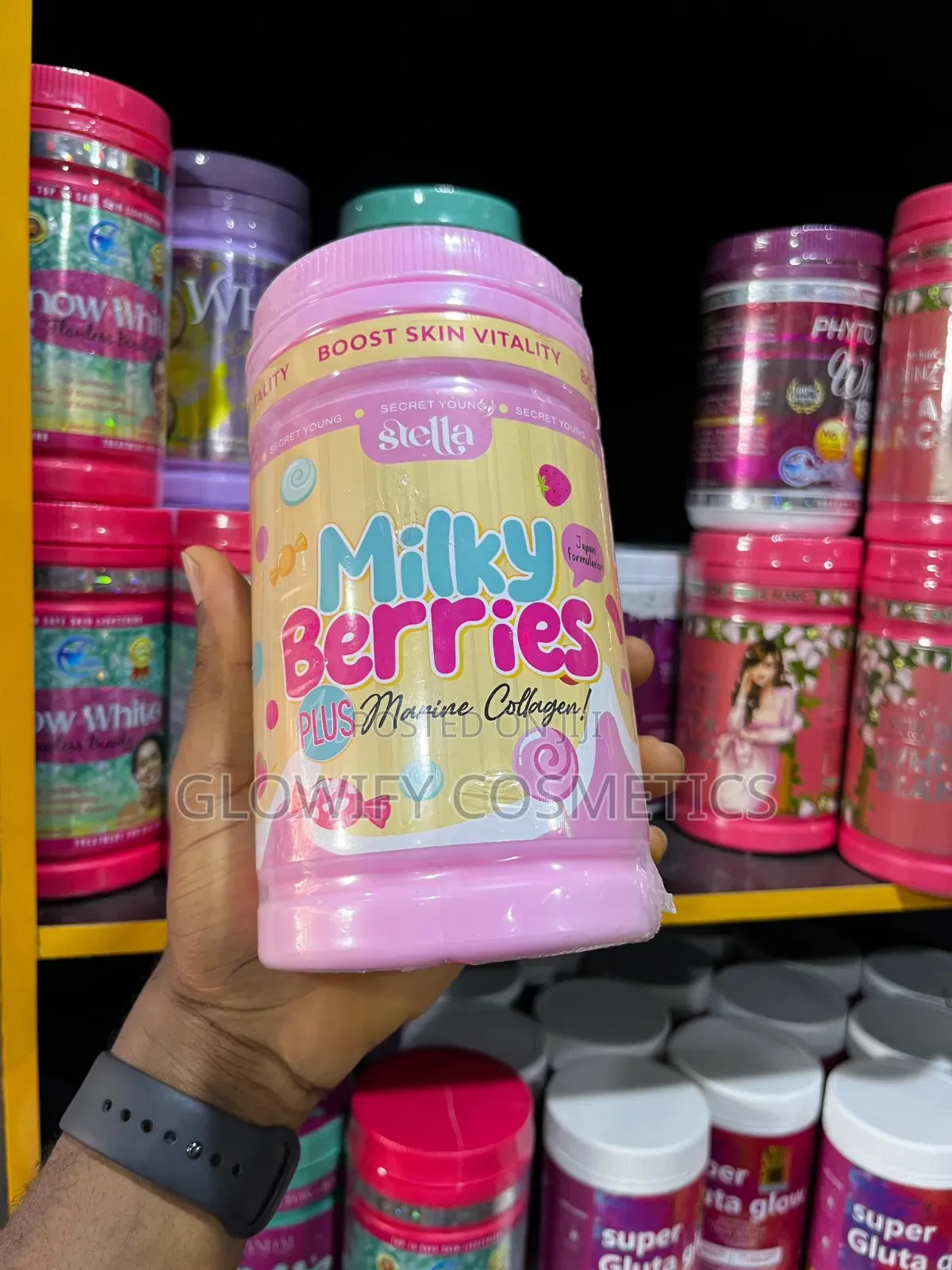 Stella Milky Berries Plus Marine Collagen