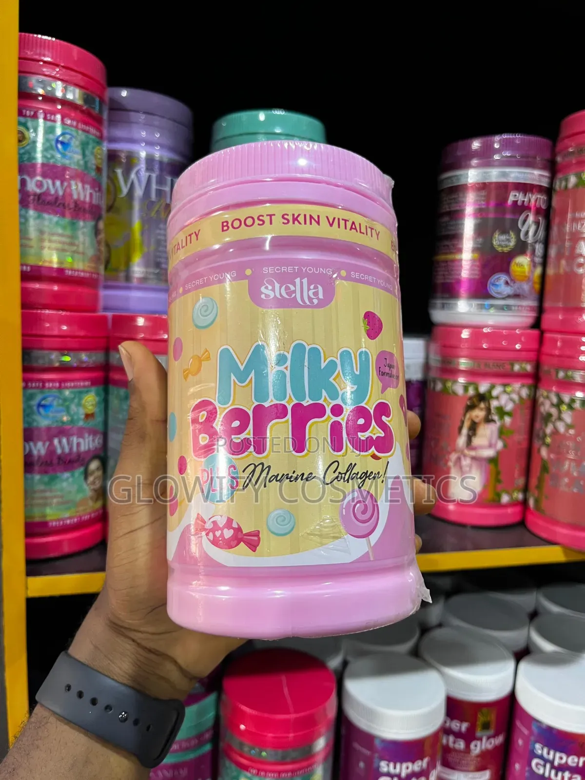 Stella Milky Berries Plus Marine Collagen
