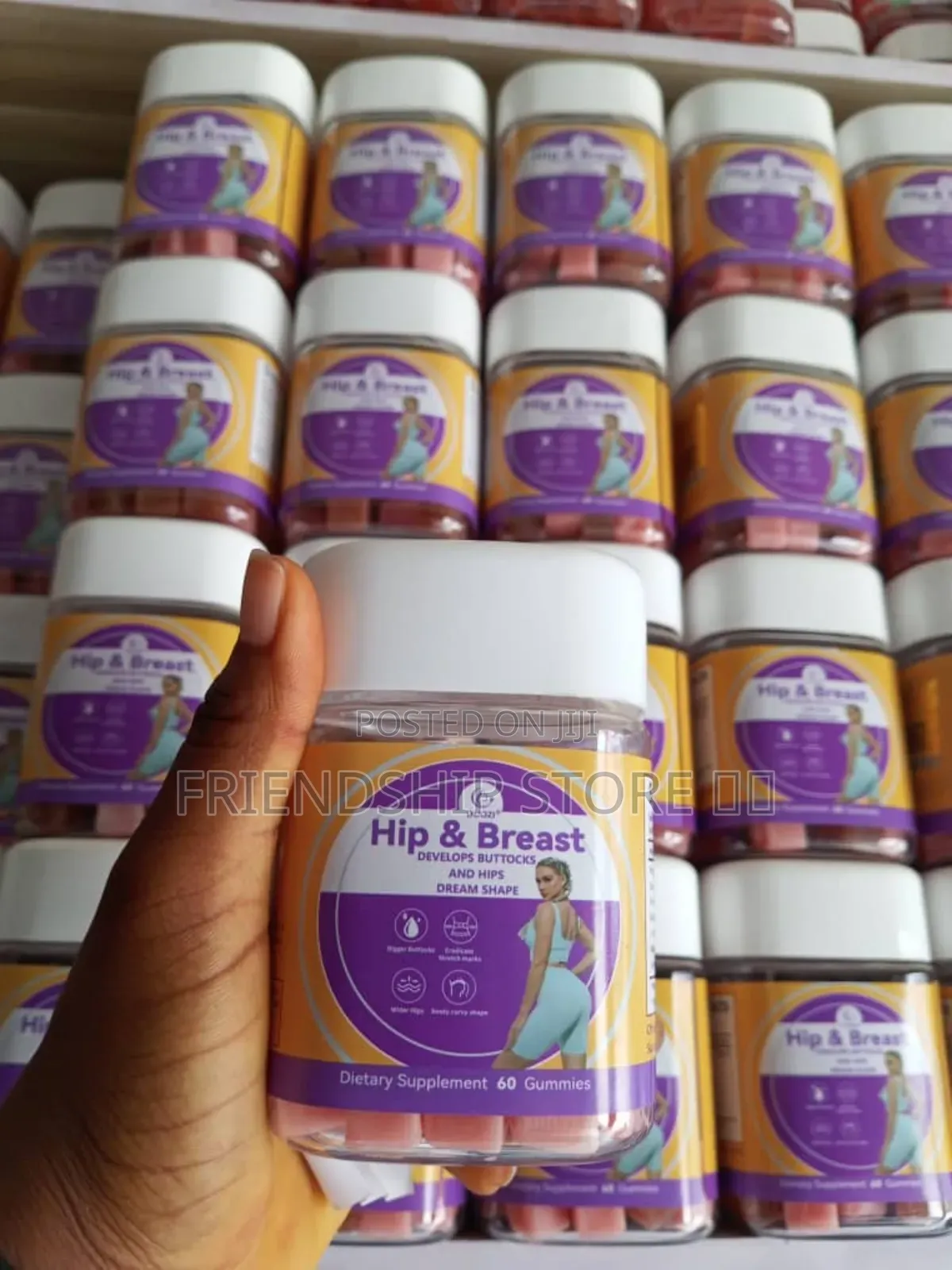 Duozi Hip and Breast Gummies