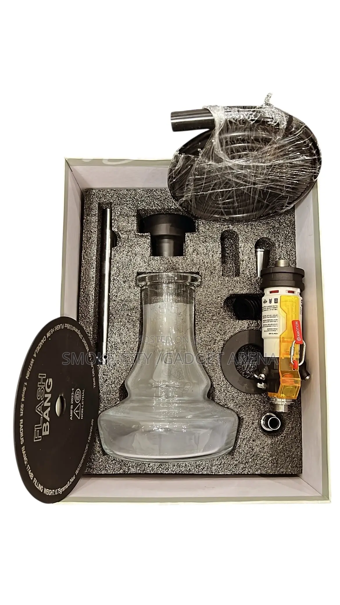 Flash Bang Premium Hookah Shisha Pot