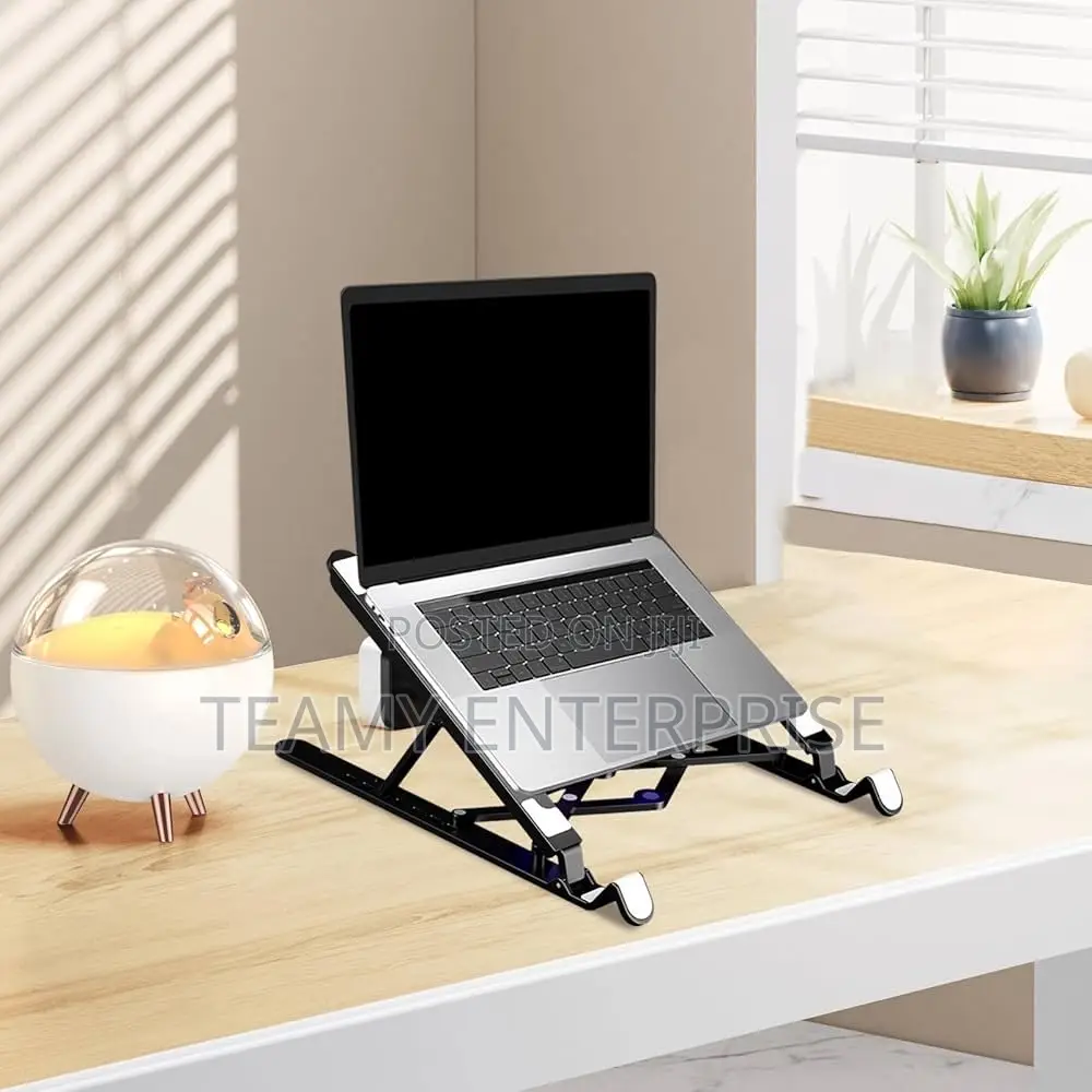 Steel Laptop Stand With 4 Cooling Fans