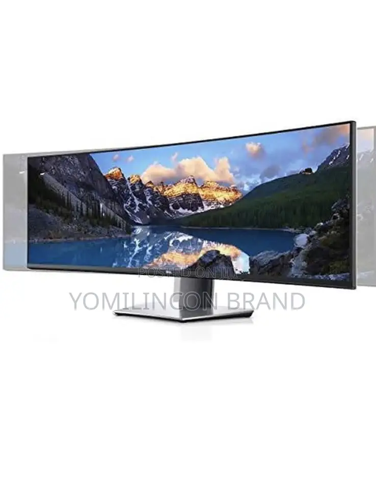 Dell Marketing Usa Lp Ultra Sharp 49" Screen Led-Lit Monitor Black