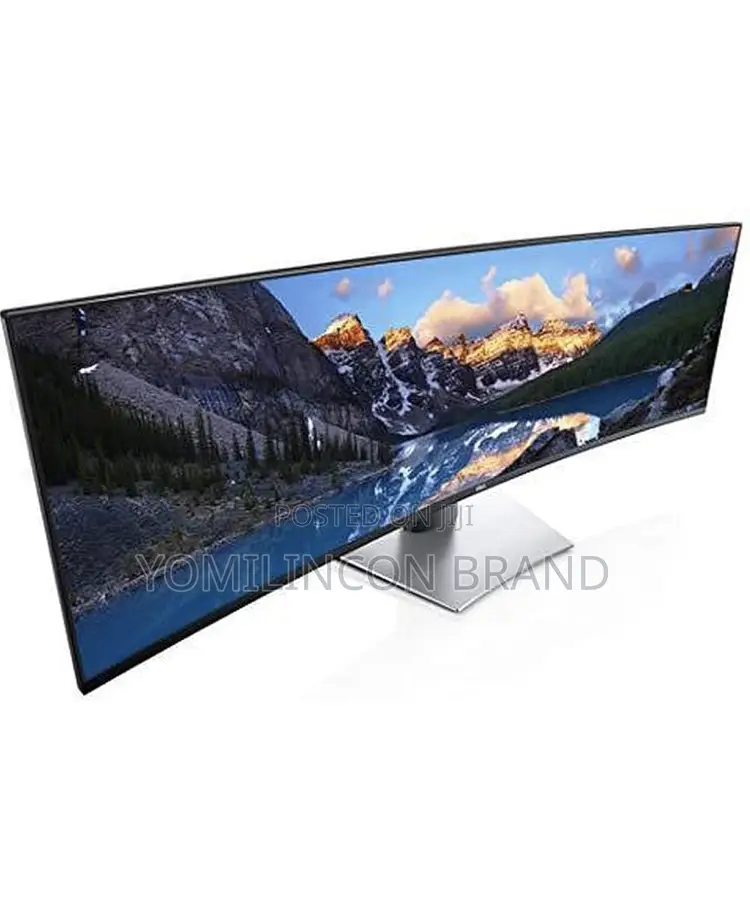 Dell Marketing Usa Lp Ultra Sharp 49" Screen Led-Lit Monitor Black