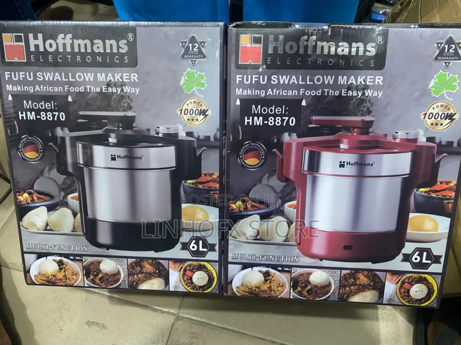 Hoffman's Electronics Fufu Swallow Maker (6l) (12-Month Warranty )