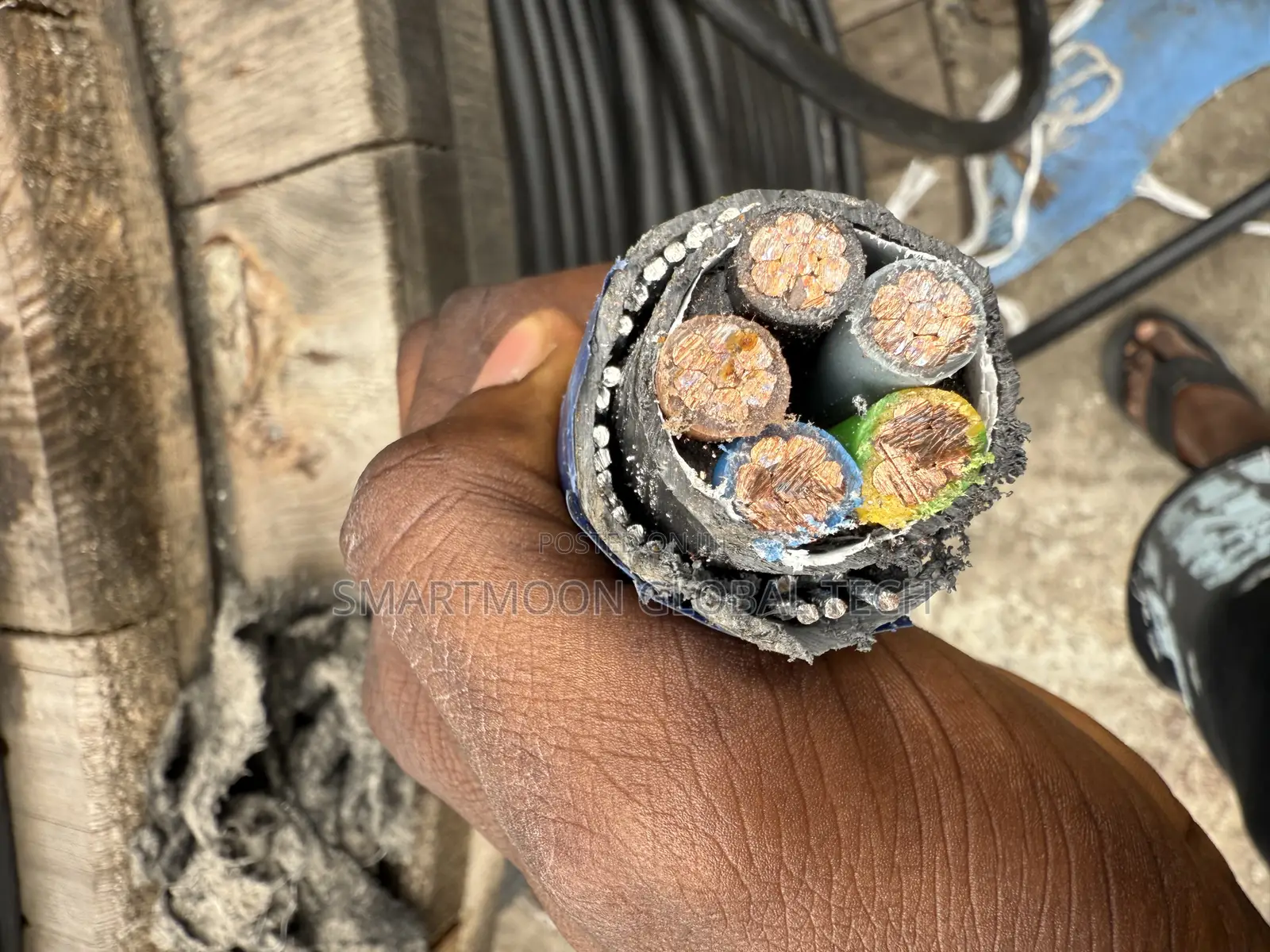 35mm 5core Armored Cable