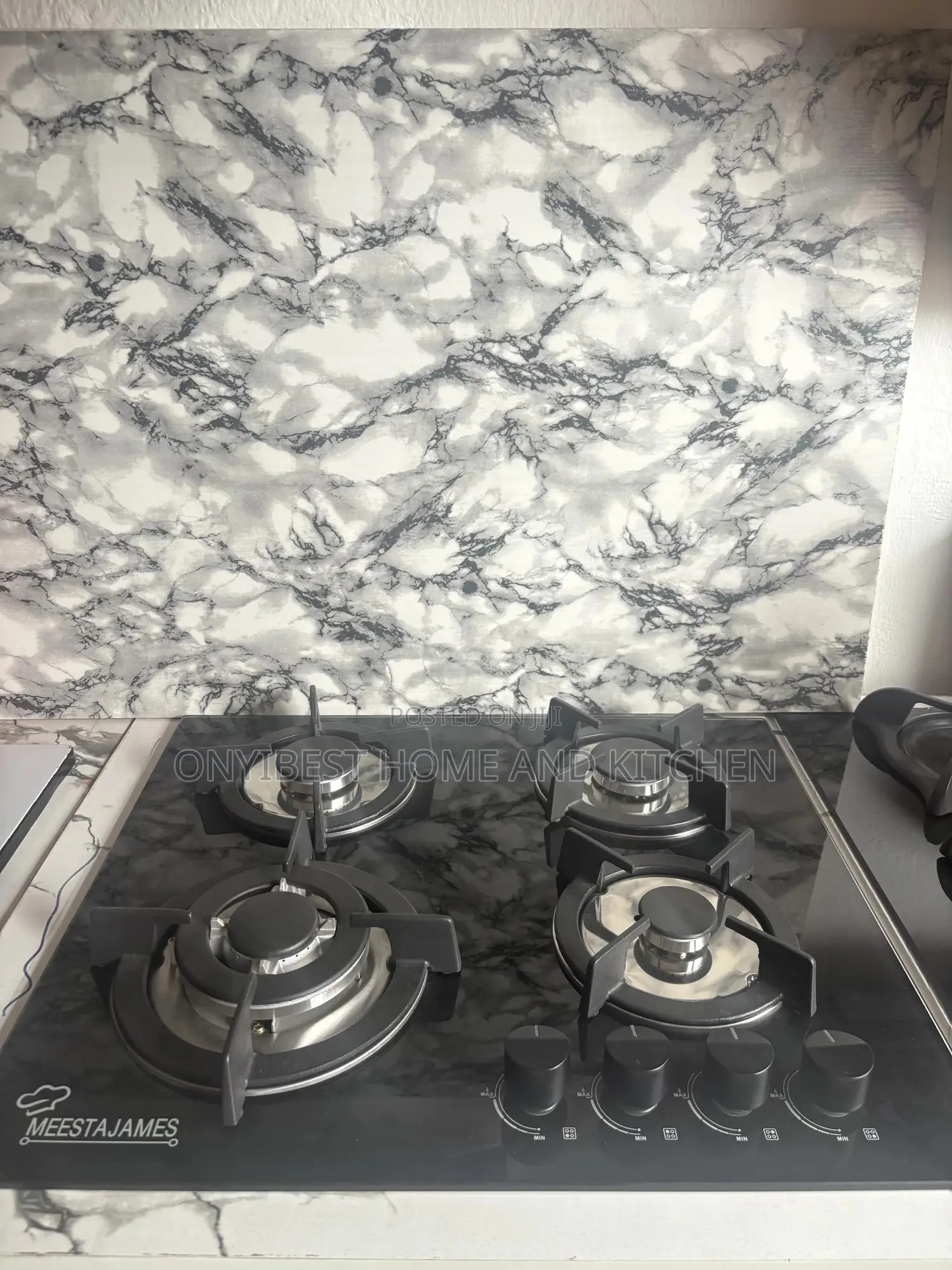 60 by 50cm. Meestajames Inbuilt/Table Top Automatic Gas Cooker