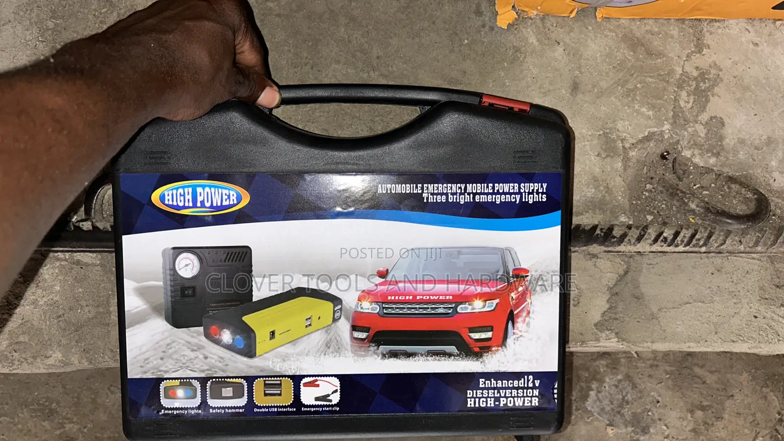 High Power Jump Starter and Automobile