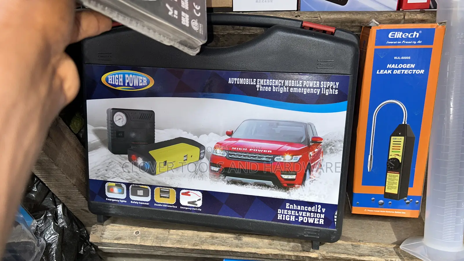 High Power Jump Starter and Automobile