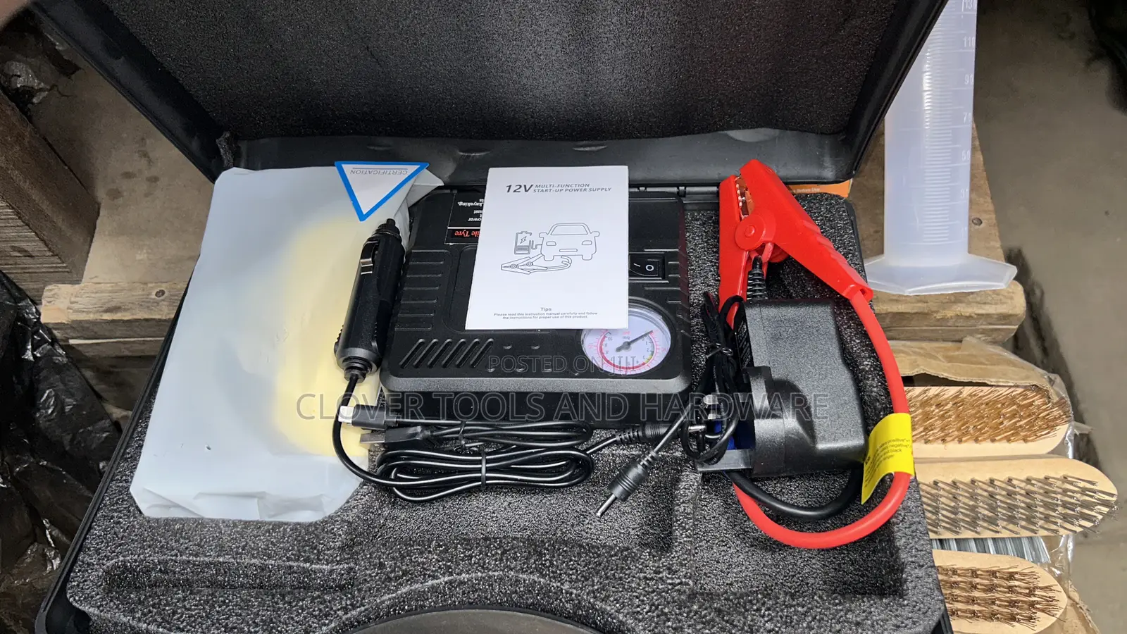 High Power Jump Starter and Automobile