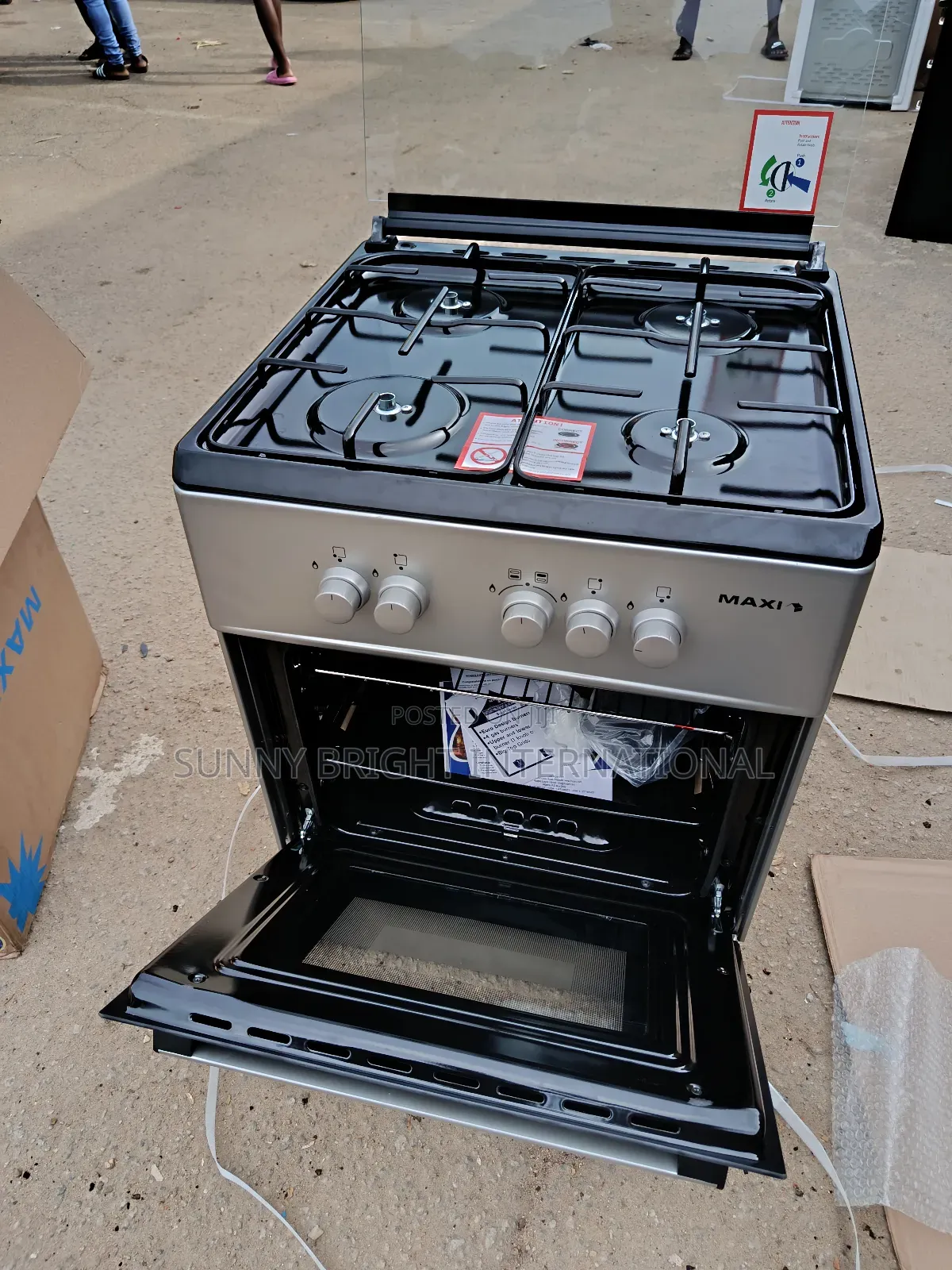 Maxi Gas Cooker 60by60 4burners