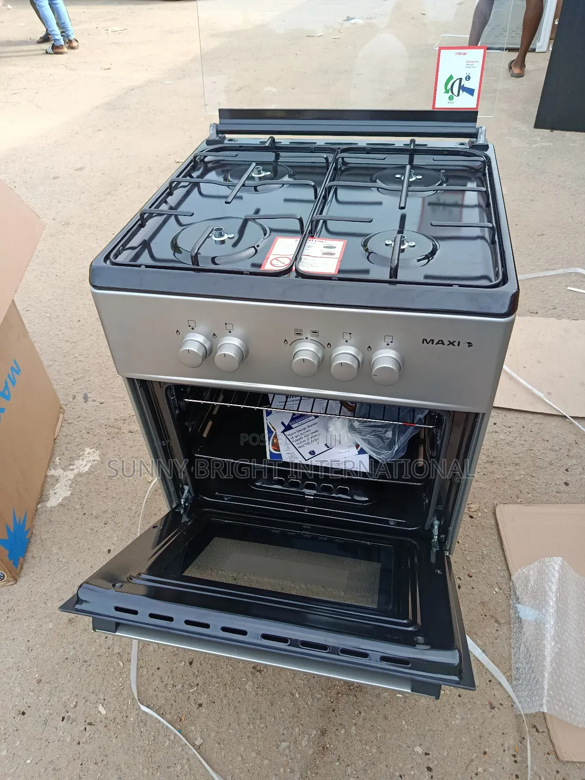 Maxi Gas Cooker 60by60 4burners