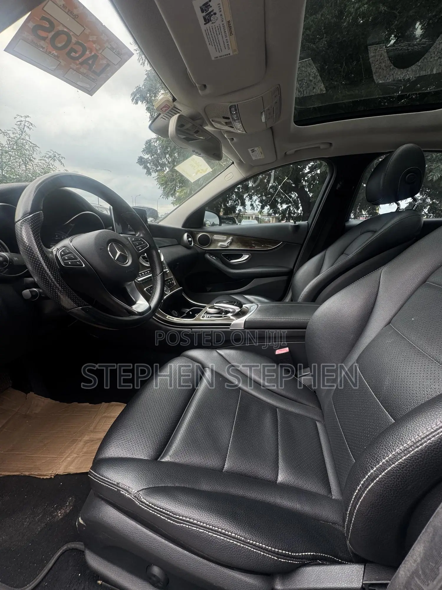 Mercedes-Benz C300 2015 Black