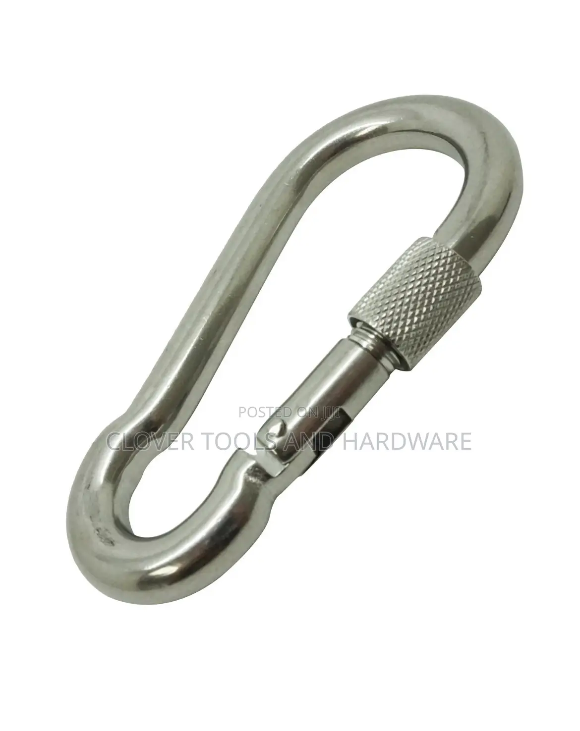 Snap Hook With Screw/Carabiner Stainless Steel Nickle