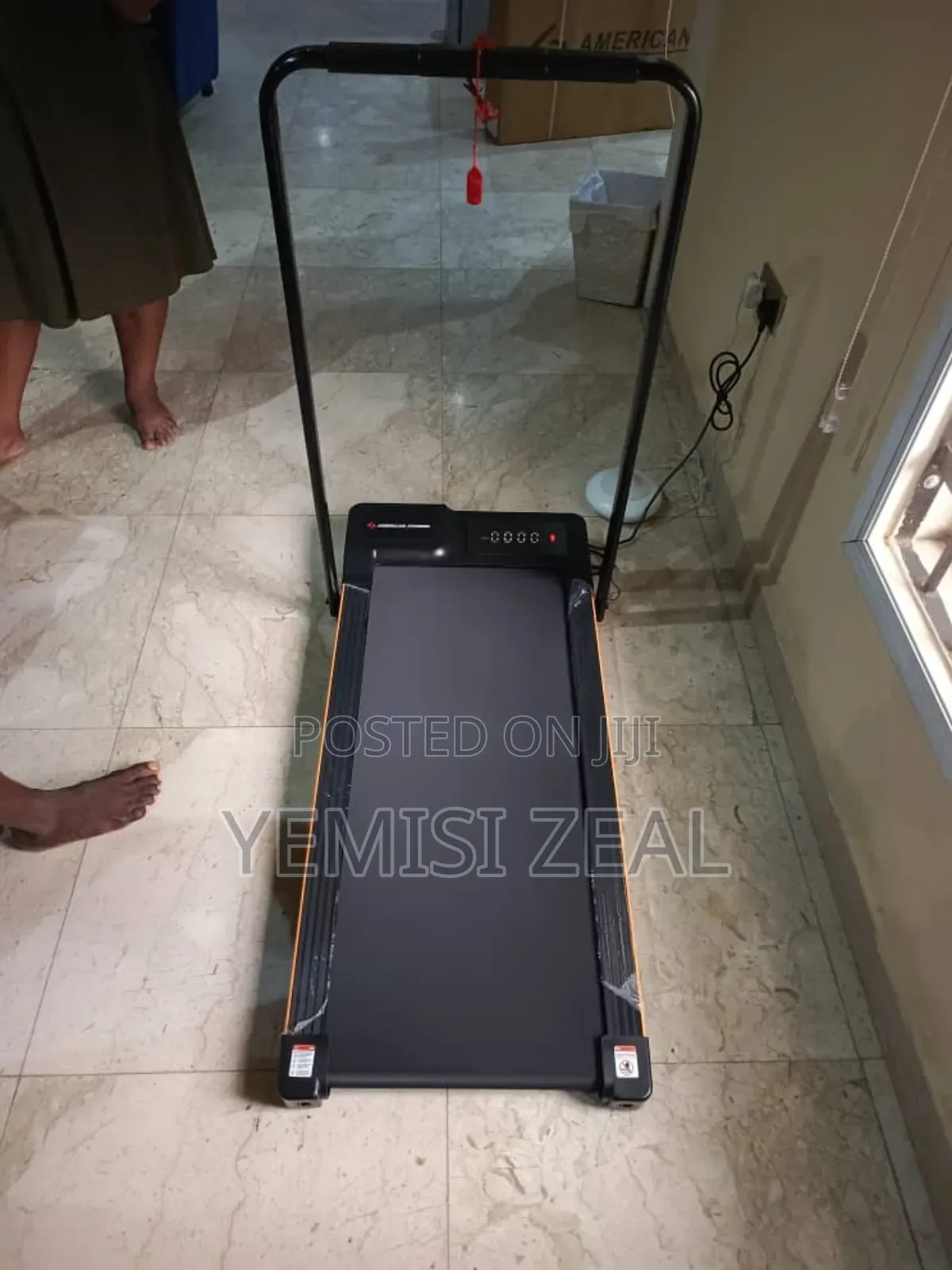 American Fitness Walk-pad Platform Treadmill