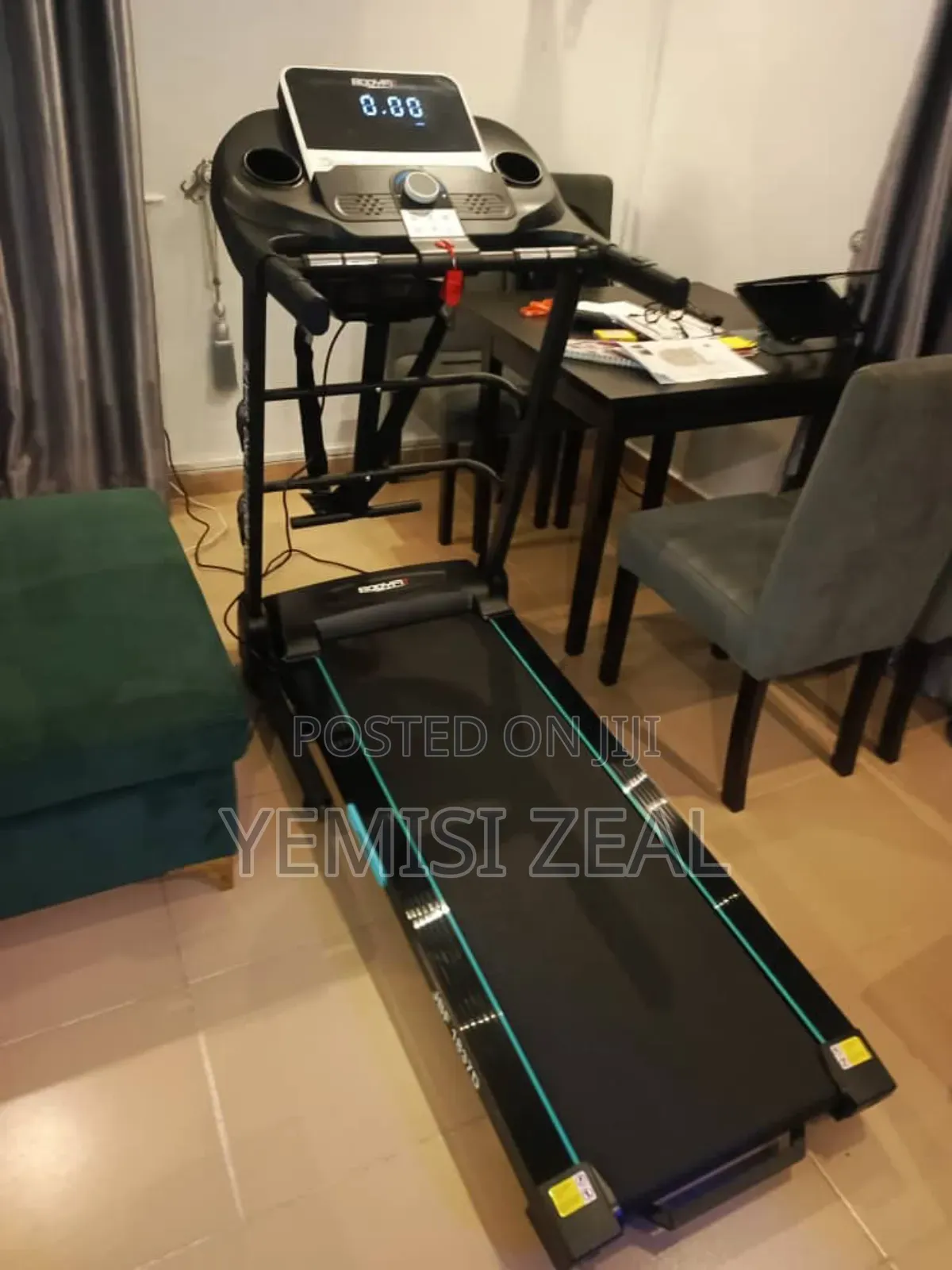 3hp Treadmill With 140kg Weight With Auto Incline and Dumbbell