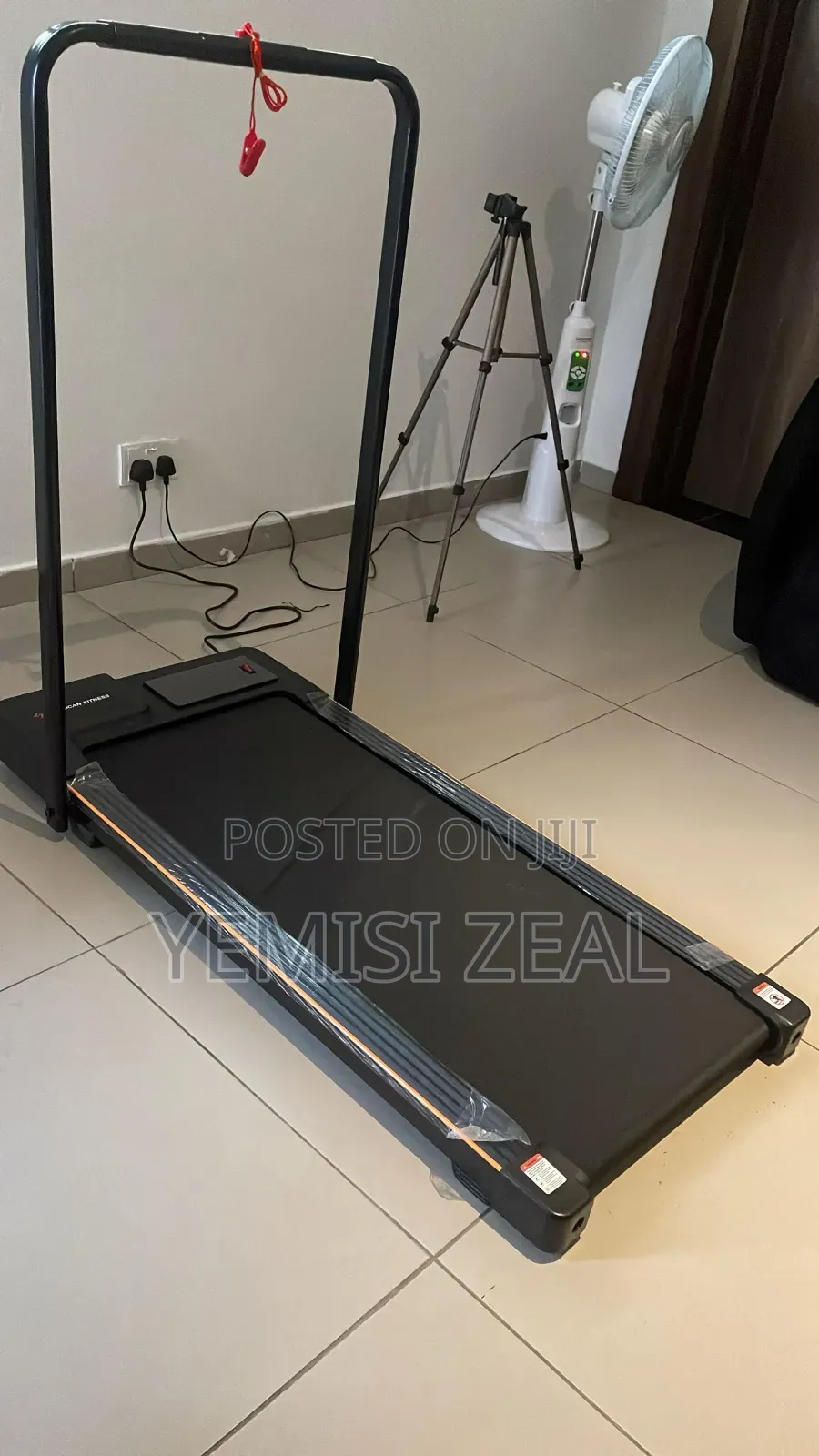 Fordable American Fitness Walk-Pad Platform Treadmill