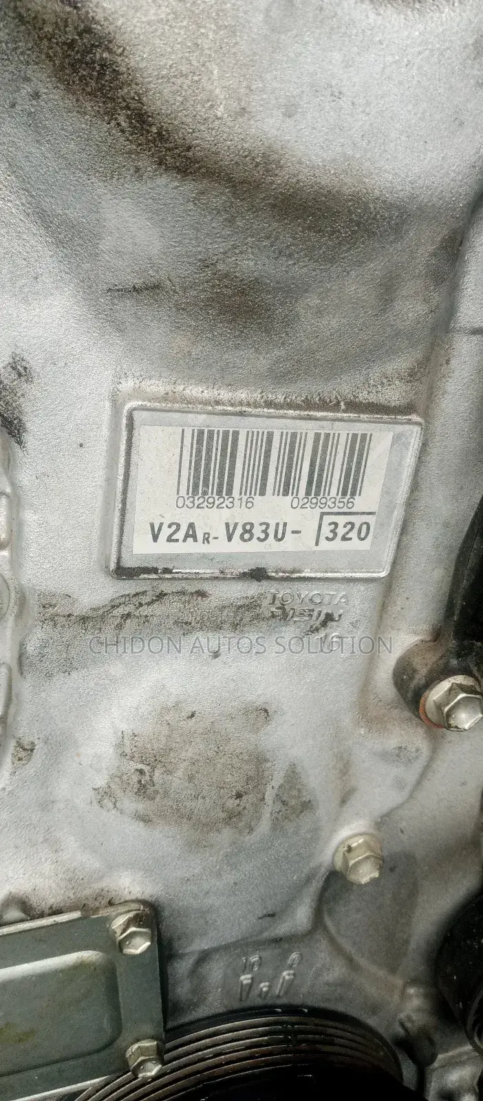 Toyota Highlander,Sienna,Venza( 4 Cylinder Engine 2ar)Engine 2009-2016