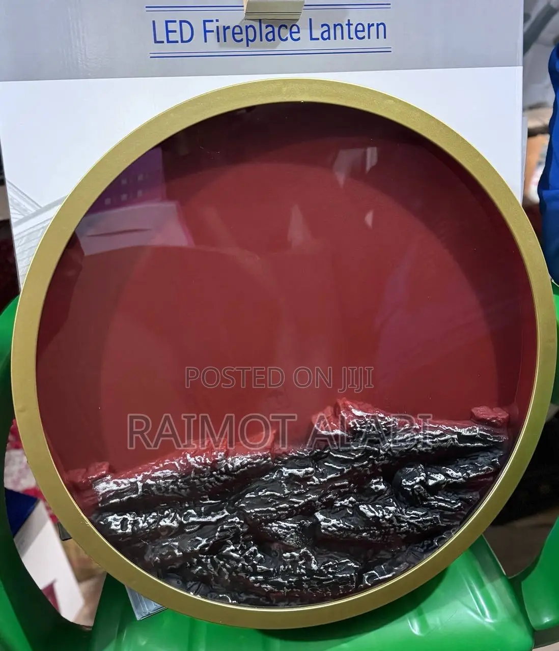 Round Fireplace Lantern