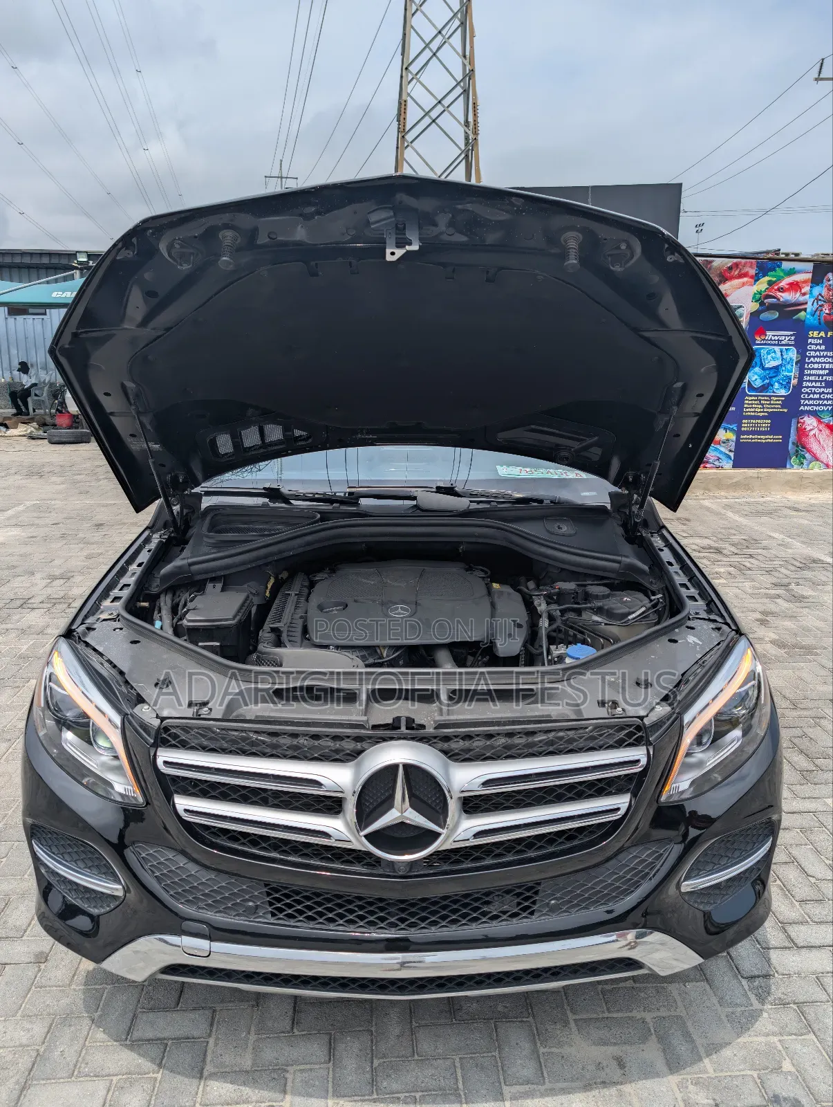 Mercedes-Benz GLE-Class 2017 Black