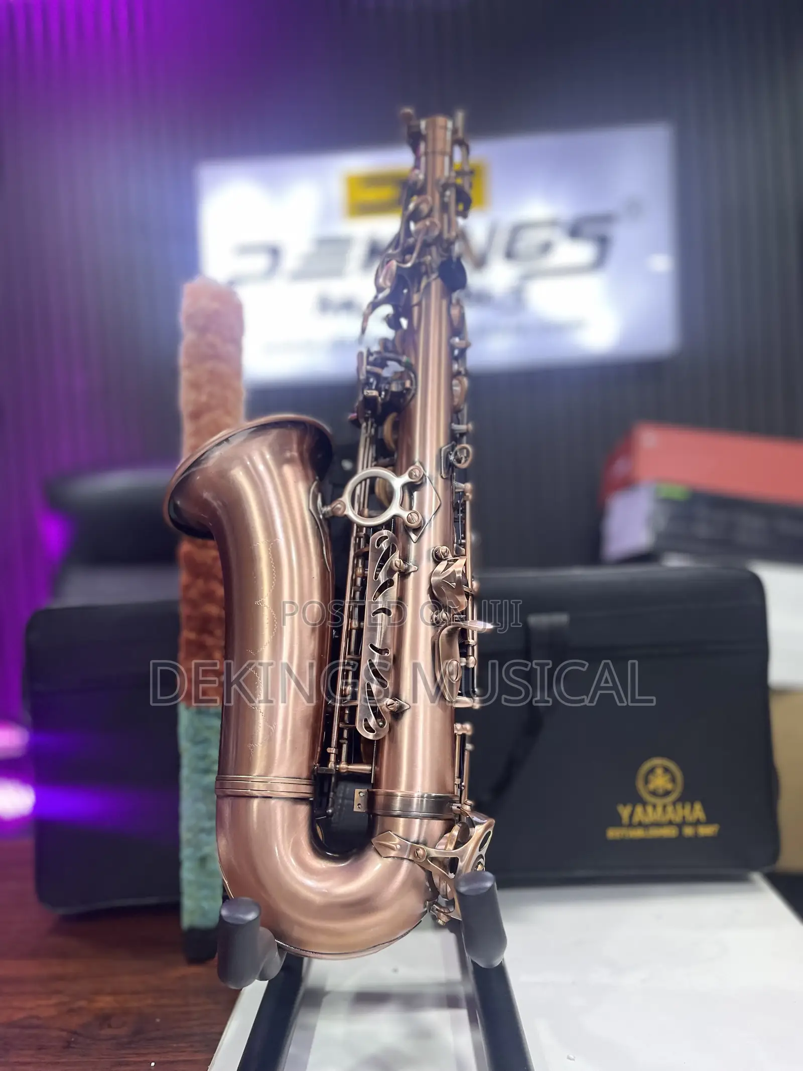 Yamaha High-Grade Red-Antique Finish Alto Saxophone